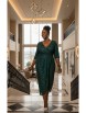 Нарядное платье артикул: 26653 изумрудный от Vittoria Queen - вид 8