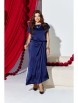 Нарядное платье артикул: 27643 темно-синий от Vittoria Queen - вид 5