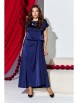 Нарядное платье артикул: 27643 темно-синий от Vittoria Queen - вид 1