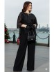 Брючный костюм артикул: 27213 черный от Vittoria Queen - вид 9