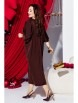 Нарядное платье артикул: 26373/1 шоколадный от Vittoria Queen - вид 2