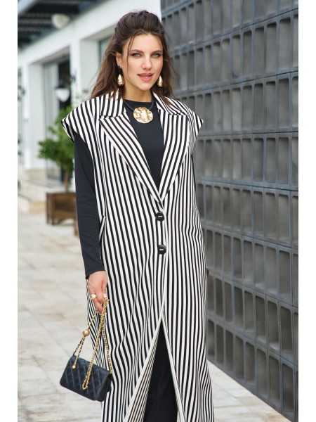 27173ж черный, молоко полоска