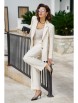 Брючный костюм артикул: 27553/1 сливочный от Vittoria Queen - вид 9