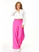 Брючный костюм артикул: М-7620 белый, фуксия от T&N - вид 8