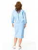 Юбочный костюм артикул: М-7636 голубой, белый от T&N - вид 2