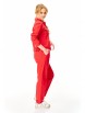 Брючный костюм артикул: М-7642А красный коралловый от T&N - вид 5