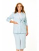 Юбочный костюм артикул: М-7647А светлый голубой от T&N - вид 5