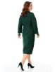 Юбочный костюм артикул: М-7728 изумруд с серебристым блеском от T&N - вид 5