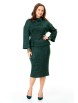 Юбочный костюм артикул: М-7728 изумруд с серебристым блеском от T&N - вид 1