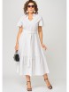 Нарядное платье артикул: 7325О белый в полоску от Eva Grant - вид 4