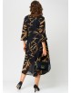 Нарядное платье артикул: 7281 черный с принтом от Eva Grant - вид 2