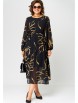 Нарядное платье артикул: 7281 черный с принтом от Eva Grant - вид 4