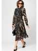Нарядное платье артикул: 7303 черный с принтом от Eva Grant - вид 12