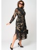 Нарядное платье артикул: 7303 черный с принтом от Eva Grant - вид 6
