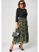 Нарядное платье артикул: 7216С принт олива от Eva Grant - вид 11