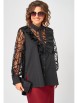 Блузка артикул: 7174-1В черный от Eva Grant - вид 3