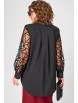 Блузка артикул: 7174-1В черный от Eva Grant - вид 6