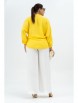 Брючный костюм артикул: 968 желтый/молоко от Andina - вид 2