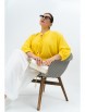 Брючный костюм артикул: 968 желтый/молоко от Andina - вид 17