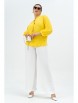 Брючный костюм артикул: 968 желтый/молоко от Andina - вид 6