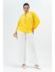 Брючный костюм артикул: 968 желтый/молоко от Andina - вид 1