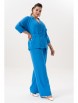 Брючный костюм артикул: 3001-3 индиго от Andina - вид 11