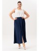 Юбка артикул: 304-8 темно-синий от Andina - вид 1