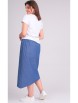 Юбка артикул: 6208 синий от GRATTO - вид 2
