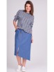 Юбка артикул: 6208 синий от GRATTO - вид 3