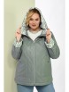 Куртка артикул: 2183 серо-зеленый от Shetti - вид 5