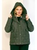 Куртка артикул: 2210 темно-зеленый от Shetti - вид 8
