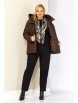 Куртка артикул: 2210 шоколад от Shetti - вид 7