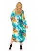 Платье артикул: 1053 бирюзовый от Abbi - вид 2