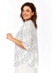 Блузка артикул: 4064 молочный от Abbi - вид 5