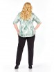 Блузка артикул: 4065 бирюзовый от Abbi - вид 15