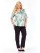 Блузка артикул: 4065 бирюзовый от Abbi - вид 18