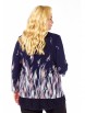Блузка артикул: 4067 тёмно-синий от Abbi - вид 5