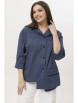 Блузка артикул: 1067 темно-синий от Ma Сherie - вид 9