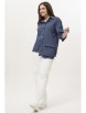Блузка артикул: 1067 темно-синий от Ma Сherie - вид 10