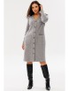 Платье артикул: 4071 серый меланж от Ma Сherie - вид 7