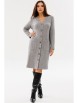 Платье артикул: 4071 серый меланж от Ma Сherie - вид 1