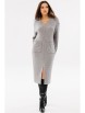 Платье артикул: 4072 серый меланж от Ma Сherie - вид 9