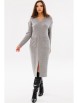 Платье артикул: 4072 серый меланж от Ma Сherie - вид 10
