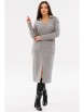 Платье артикул: 4072 серый меланж от Ma Сherie - вид 1