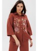 Блузка артикул: 1151 терракот от Ma Сherie - вид 4