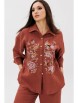 Блузка артикул: 1151 терракот от Ma Сherie - вид 1