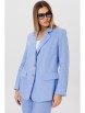 Брючный костюм артикул: 8009 голубой от Ma Сherie - вид 3