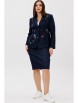 Юбочный костюм артикул: 3119 темно-синий от Ma Сherie - вид 8