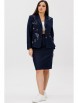 Юбочный костюм артикул: 3119 темно-синий от Ma Сherie - вид 10