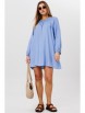 Платье артикул: 9004 голубой от Ma Сherie - вид 5
